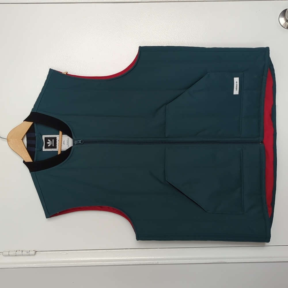 Men's large teal Adidas vest